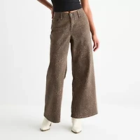 Arizona Juniors Curvy Womens Low Rise Baggy Fit Jean