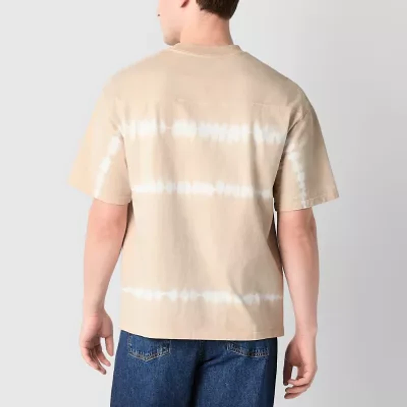 Arizona Mens Crew Neck Short Sleeve Big and Tall T-Shirt