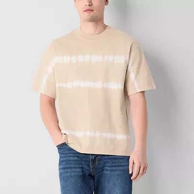 Arizona Mens Crew Neck Short Sleeve Big and Tall T-Shirt
