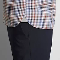 Van Heusen Everyday Defense Stain Shield Mens Long Sleeve Slim Fit Stretch Fabric Wrinkle Free Button-Down Shirt