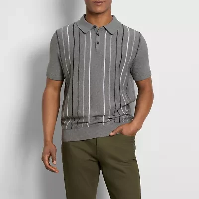 Van Heusen Smart Temp Mens Regular Fit Cooling Short Sleeve Polo Shirt