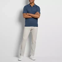 Van Heusen Smart Temp Mens Regular Fit Cooling Short Sleeve Polo Shirt