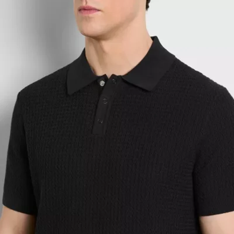 Van Heusen Smart Temp Mens Regular Fit Cooling Short Sleeve