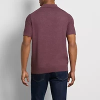 Van Heusen Smart Temp Mens Short Sleeve Polo Sweater