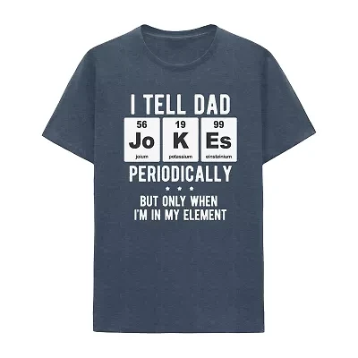 Mens Short Sleeve Dad Jokes Graphic T-Shirt