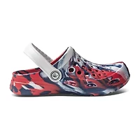 joybees® Americana Collection Little & Big Kid Unisex Round Closed Toe Clogs