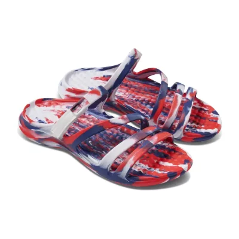 joybees® Womens Americana Collection Strap Sandals