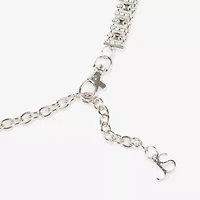 JS Jessica Simpson Diamond Chain Womens Belt