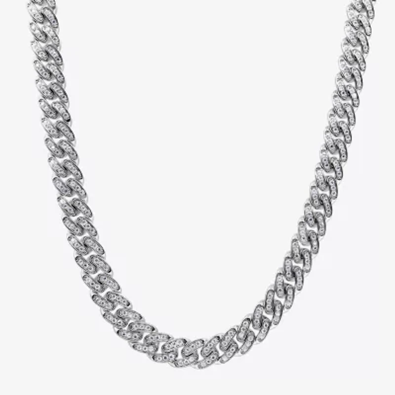 Mens Stainless Steel 24 Inch Rope Chain Necklace