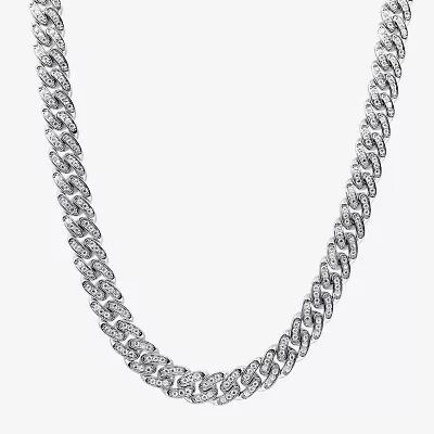 Mens Stainless Steel 24 Inch Rope Chain Necklace