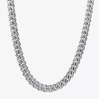 Mens Stainless Steel 24 Inch Rope Chain Necklace