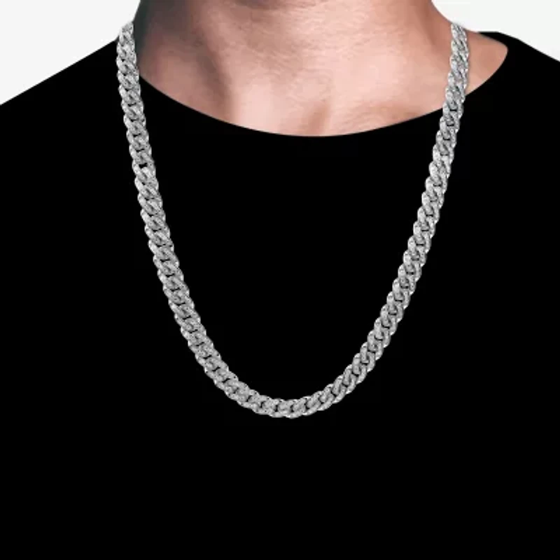 Mens Stainless Steel 24 Inch Rope Chain Necklace