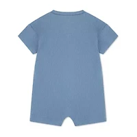 Nike Toddler Boys Short Sleeve Striped Romper