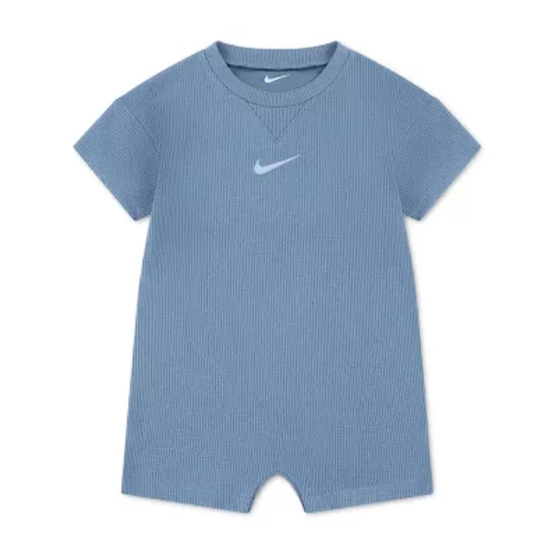 Nike Toddler Boys Short Sleeve Striped Romper