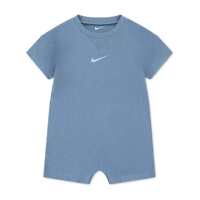 Nike Toddler Boys Short Sleeve Striped Romper