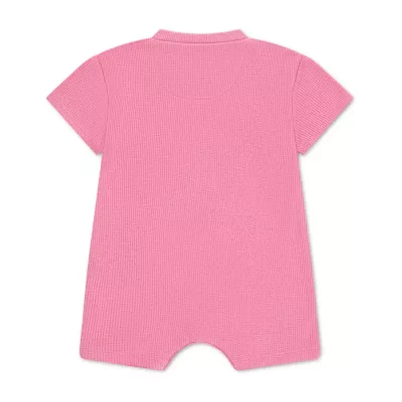Nike Toddler Girls Short Sleeve Striped Romper