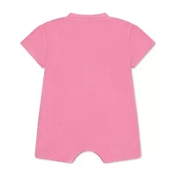 Nike Toddler Girls Short Sleeve Striped Romper