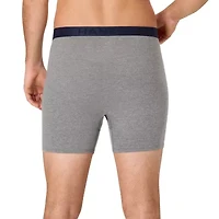 Hanes Mens 4 Pack Boxer Briefs Ubbbz4