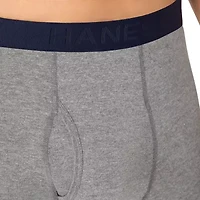 Hanes Mens 4 Pack Boxer Briefs Ubbbz4