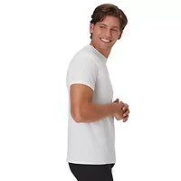 Hanes Mens 4 Pack Short Sleeve Crew Neck Moisture Wicking T-Shirt