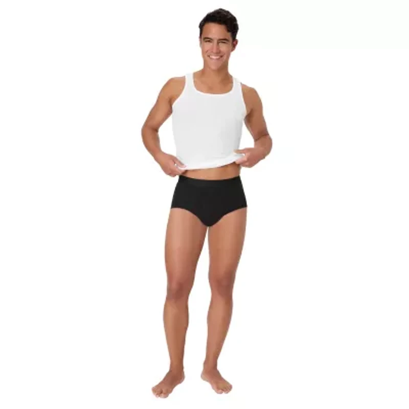 Hanes Mens 5 Pack Briefs Ubbfz5