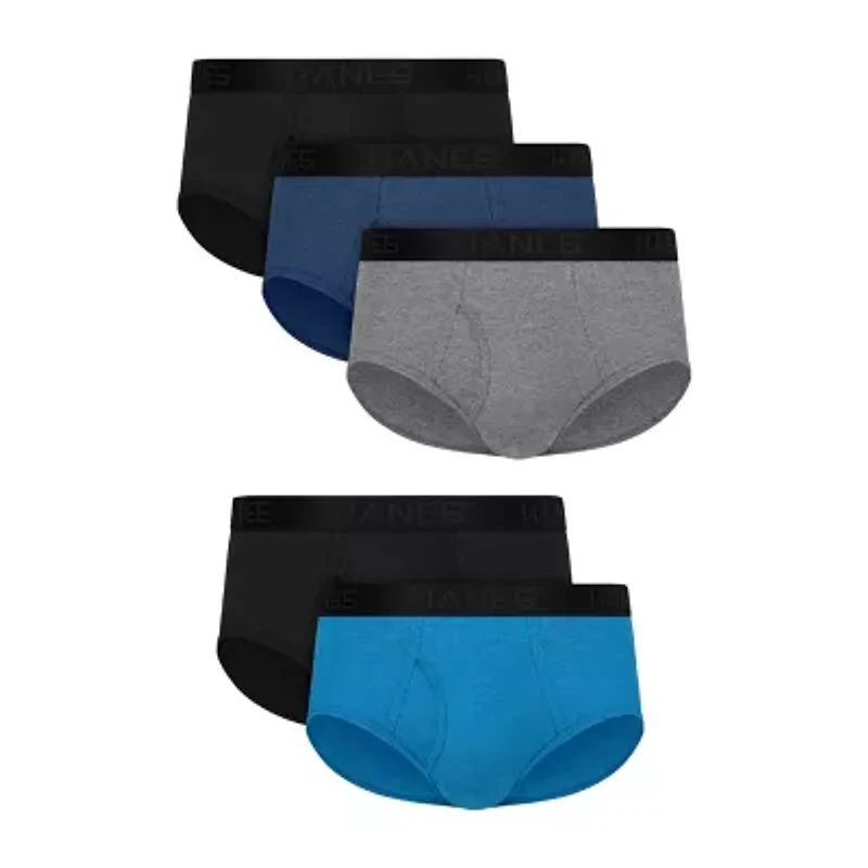 Hanes Mens 5 Pack Briefs Ubbfz5