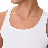 Hanes Mens U Neck Sleeveless 7 Pack Tank
