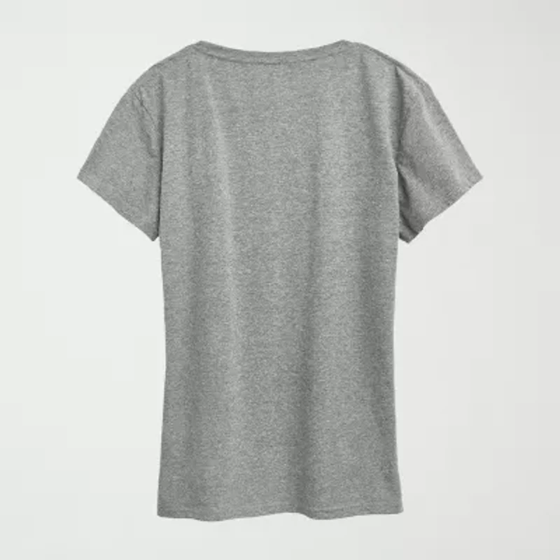 Could Be Worse Eeyore Womens Plus Crew Neck Short Sleeve Regular Fit Graphic T-Shirt