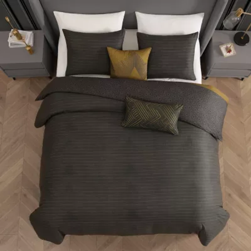 Bebejan Golden Hex 5-pc. Reversible Comforter Set