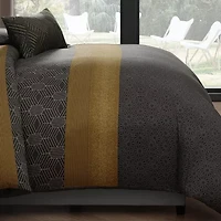 Bebejan Golden Hex 5-pc. Reversible Comforter Set