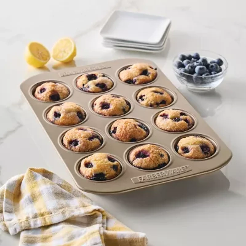 Farberware Bakeware 12-Cup Non-Stick Muffin Pan