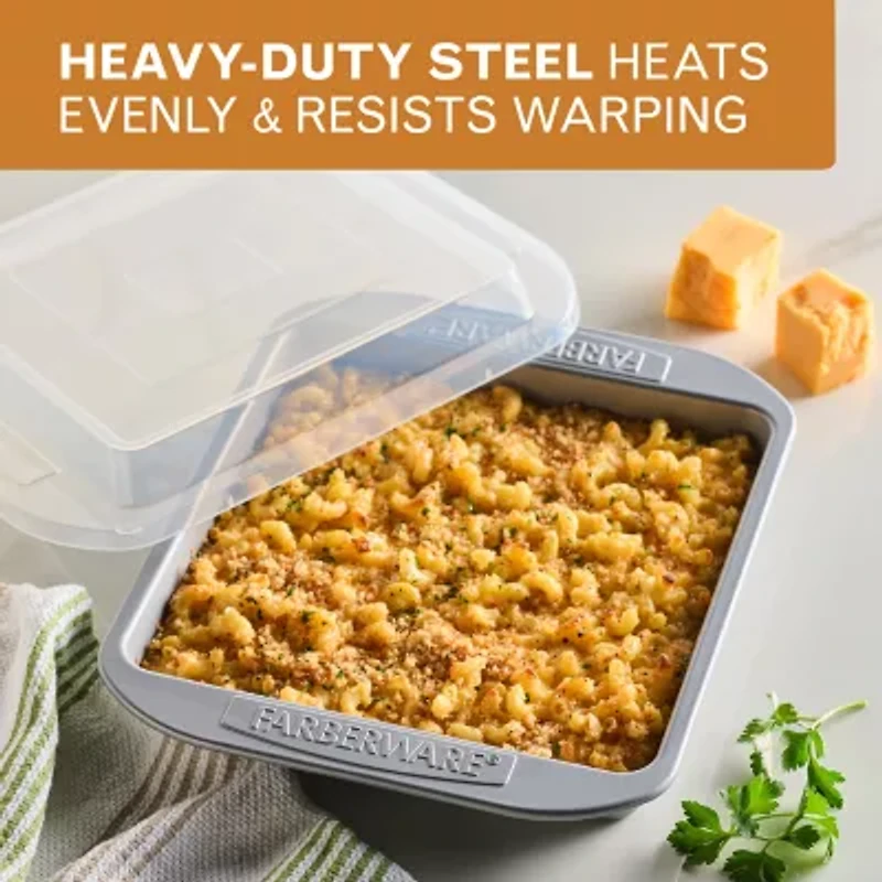 Farberware Bakeware 9" Cake Pan with Lid
