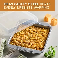Farberware Bakeware 9" Cake Pan with Lid