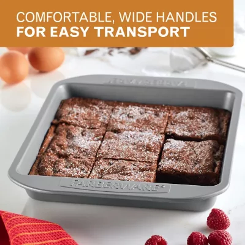 Farberware Bakeware 9" Cake Pan with Lid