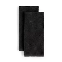 Cooks Solid 2-pc. Kitchen Towel Set