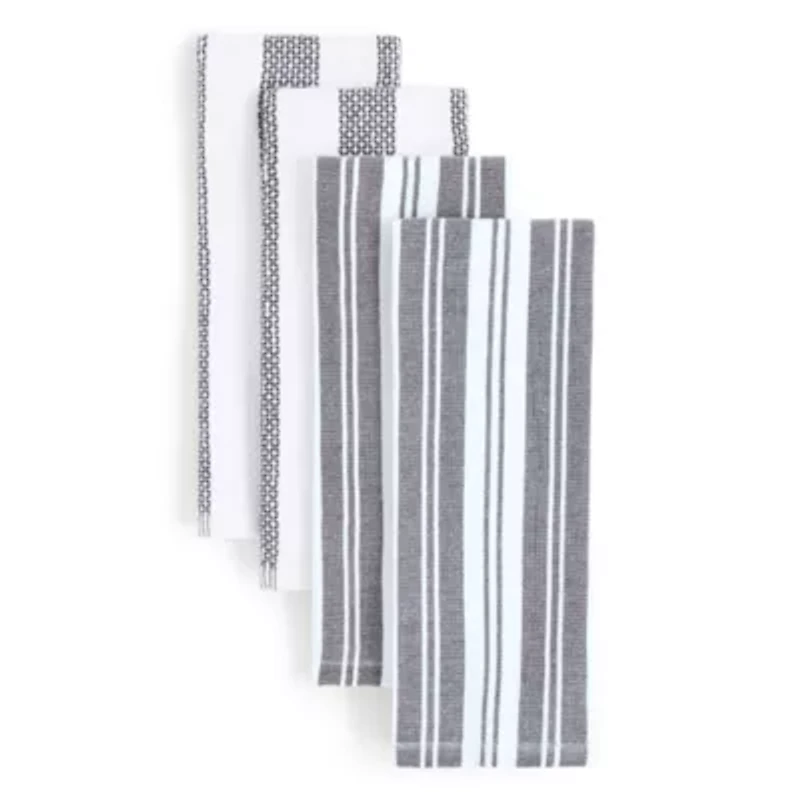 Cooks Stripe 4-pc. Kitchen Towel Set