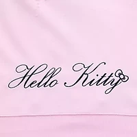 Hello Kitty Velour Full Zip Womens Juniors Long Sleeve Hoodie