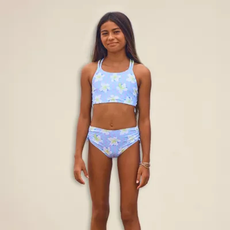 Roxy Big Kid Girls Floral 2-pc. Bikini Set