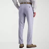 Haggar JMH Mens Stretch Fabric Slim Fit Flat Front Suit Pant