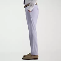 Haggar JMH Mens Stretch Fabric Slim Fit Flat Front Suit Pant