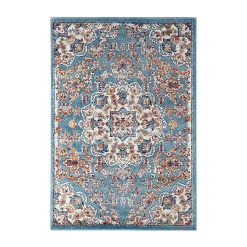 Alexandria 1 Medallion Indoor Rectangular Area Rug