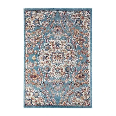 Alexandria 1 Medallion Indoor Rectangular Area Rug