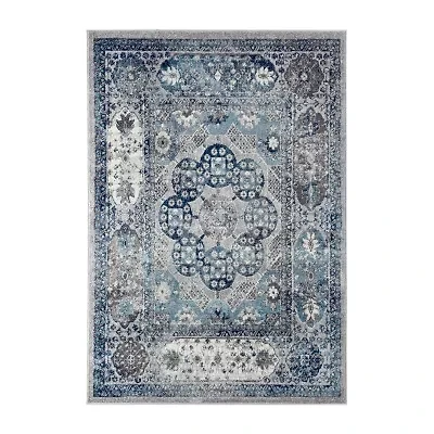 Alexandria 3 Bordered Indoor Rectangular Area Rug