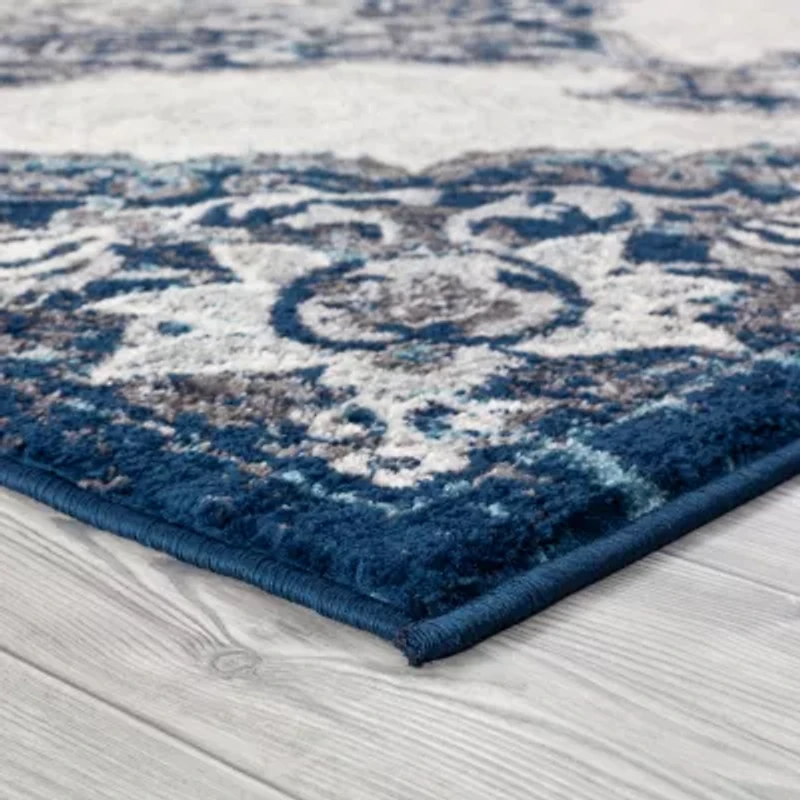 Alexandria 5 Medallion Indoor Rectangular Accent Rug