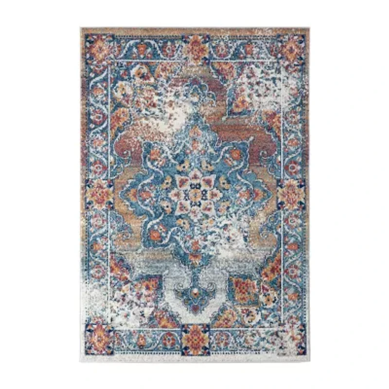 Alexandria Bordered Indoor Rectangular Area Rug
