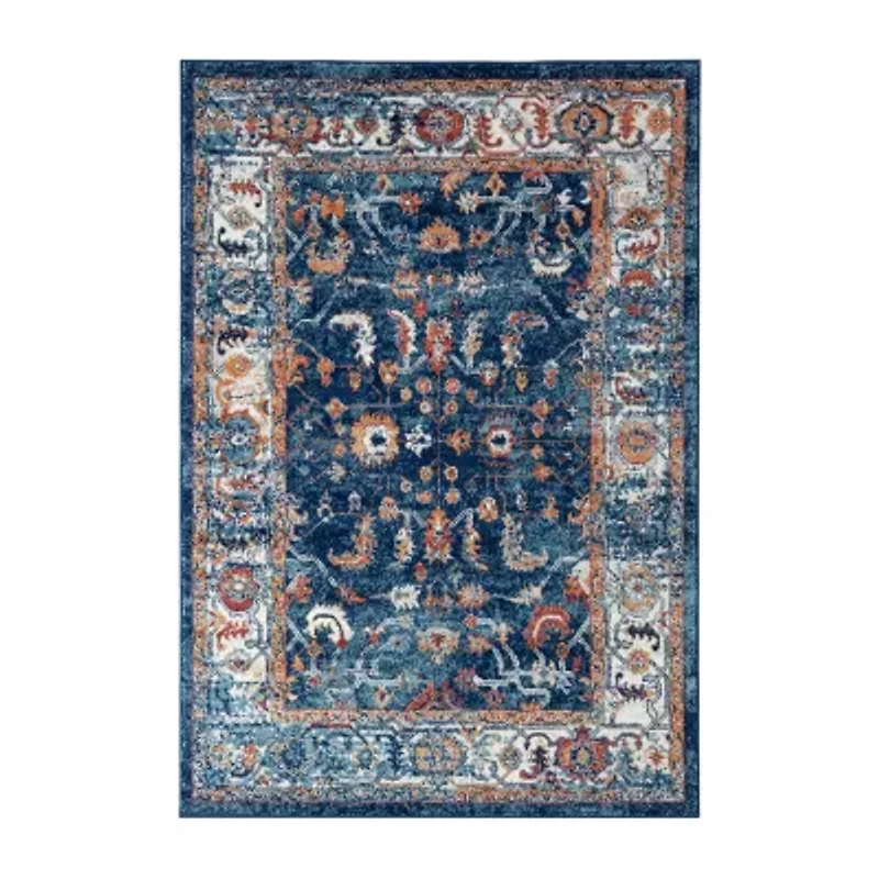 Alexandria 4 Bordered Indoor Rectangular Area Rug