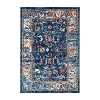 Alexandria 4 Bordered Indoor Rectangular Area Rug
