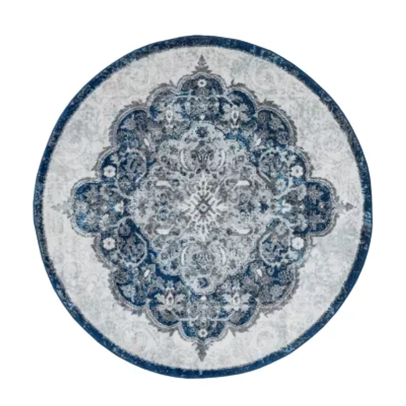 Alexandria 5 Medallion Indoor Rectangular Accent Rug