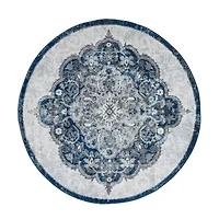 Alexandria 5 Medallion Indoor Rectangular Accent Rug