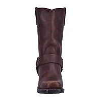 Dingo Womens Block Heel Motorcycle Boots Molly